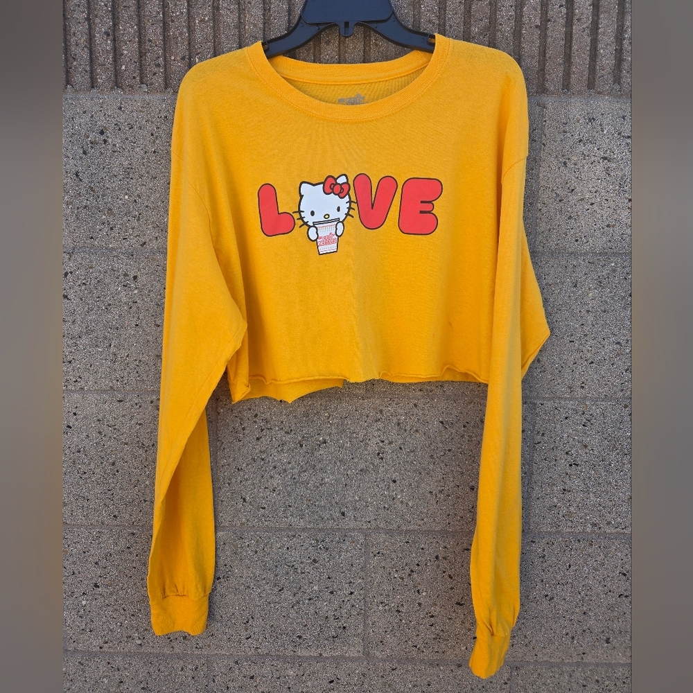 Hello Kitty X Cup of Noodles Yellow Tee - Size M/L